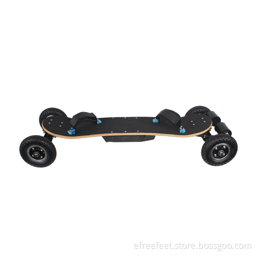 Powerful 3300w brushless carbon fiber mountain boards off road 4 wheels smart electric mini scooter skateboard deck